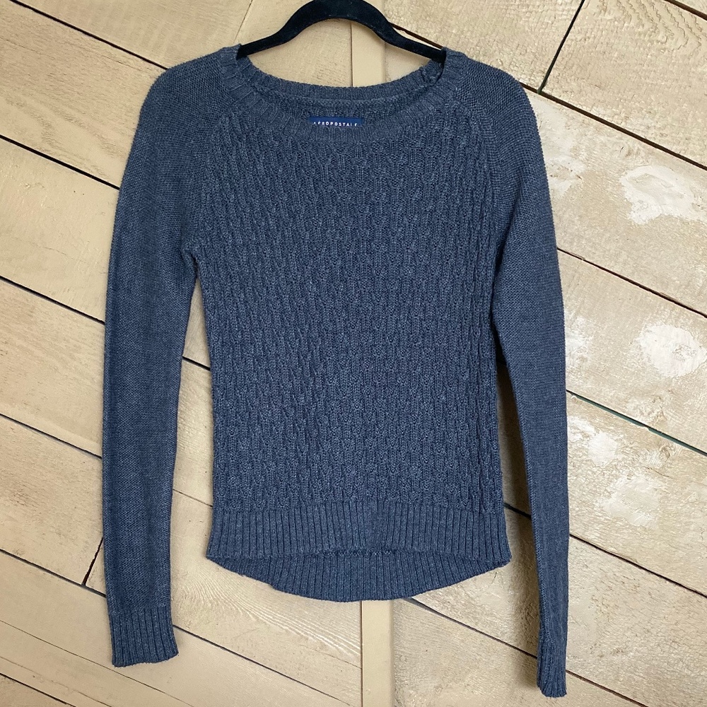 Grey Knit Sweater